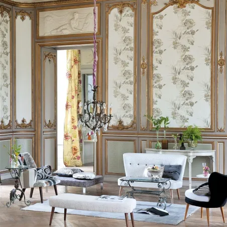 Tissus au mètre - Designers Guild Audubon - Natural | Susty