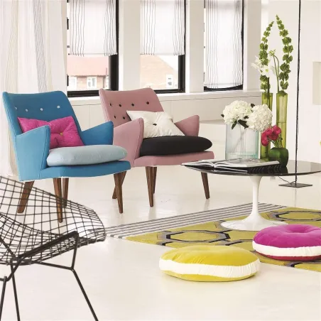 Designers Guild - Santiago - Cranberry | Susty