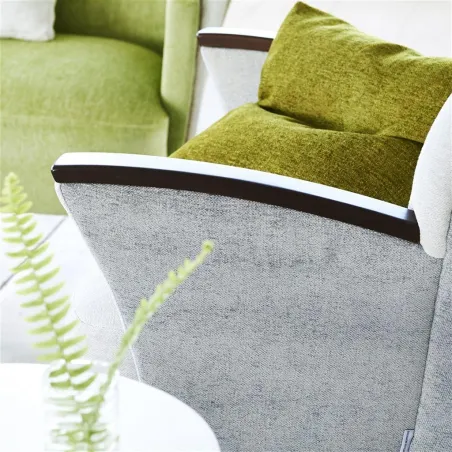 Tissus au mètre - Designers Guild Riveau - Moss | Susty