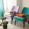 Tissus au mètre - Designers Guild Allia - Cocoa | Susty