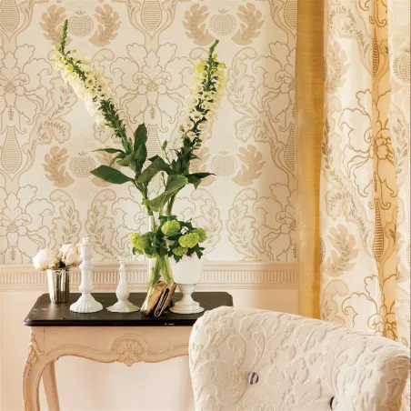 Tissus au mètre - Designers Guild Giacosa - Teal (silk) | Susty