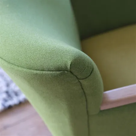 Tissus au mètre - Designers Guild Loden - Charcoal | Susty