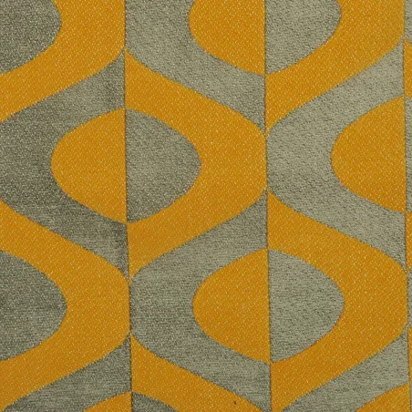 Tissus au mètre - Evolution21 Ajaccio yellow grey | Susty