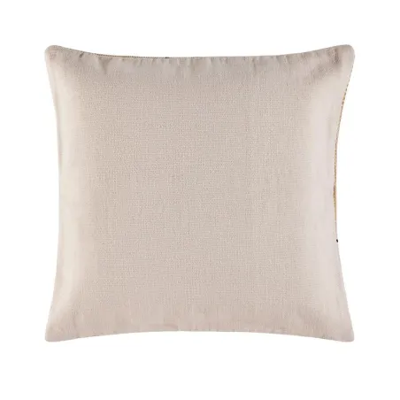 Equinoxe - Coussin carré en coton tissé beige