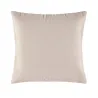 Equinoxe - Coussin carré en coton tissé noir
