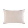 Equinoxe - Coussin rectangulaire en coton tissé noir