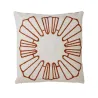 Plein soleil - Coussin carré massala en coton