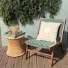 Plein soleil - Coussin carré massala en coton
