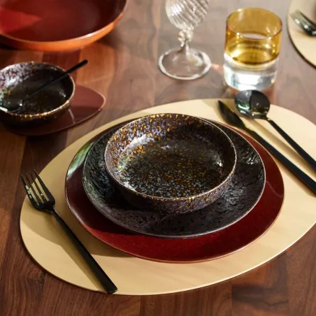 Sumi - Assiette creuse D22 en porcelaine