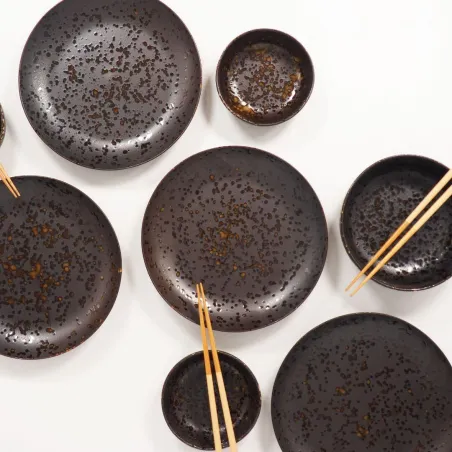 Sumi - Assiette creuse D22 en porcelaine