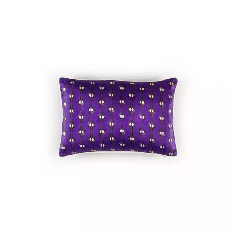 Fin de série Elitis coussins LUCERAMA Amethyst