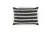 Fin de série Elitis coussins SECRET STRIPE Black
