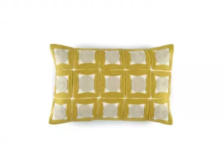Fin de série Elitis coussins SAMSARA Lemon