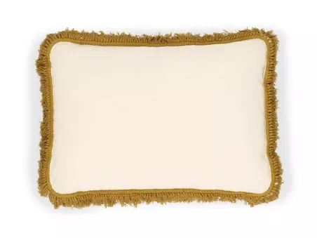 Fin de série Elitis coussins HONORE BIG Neige et Cumin