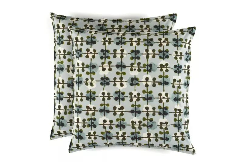 Fin de série Elitis coussins DAISY Aquaverde