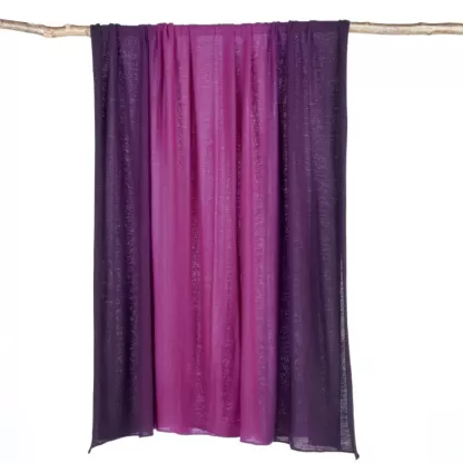 Fin de série Elitis plaid HEAVEN Orchid