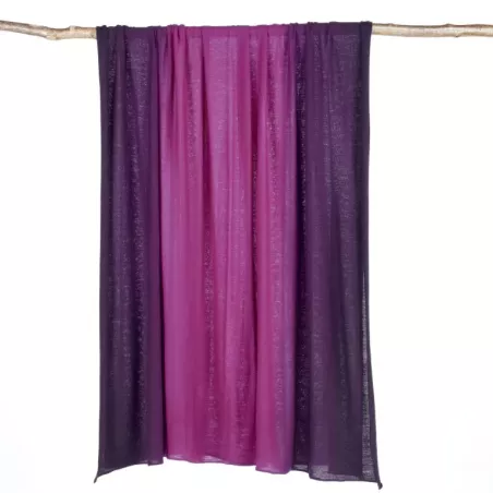 Fin de série Elitis plaid HEAVEN Orchid