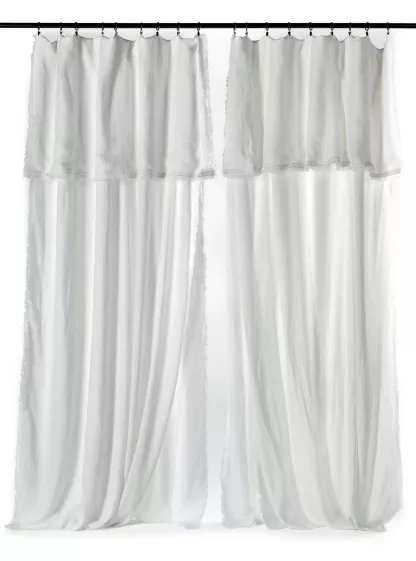 Fin de série Elitis rideaux LIGHT&SHADOW All offwhite