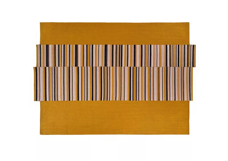 Fin de série Elitis tapis ABBEY ROAD Banane