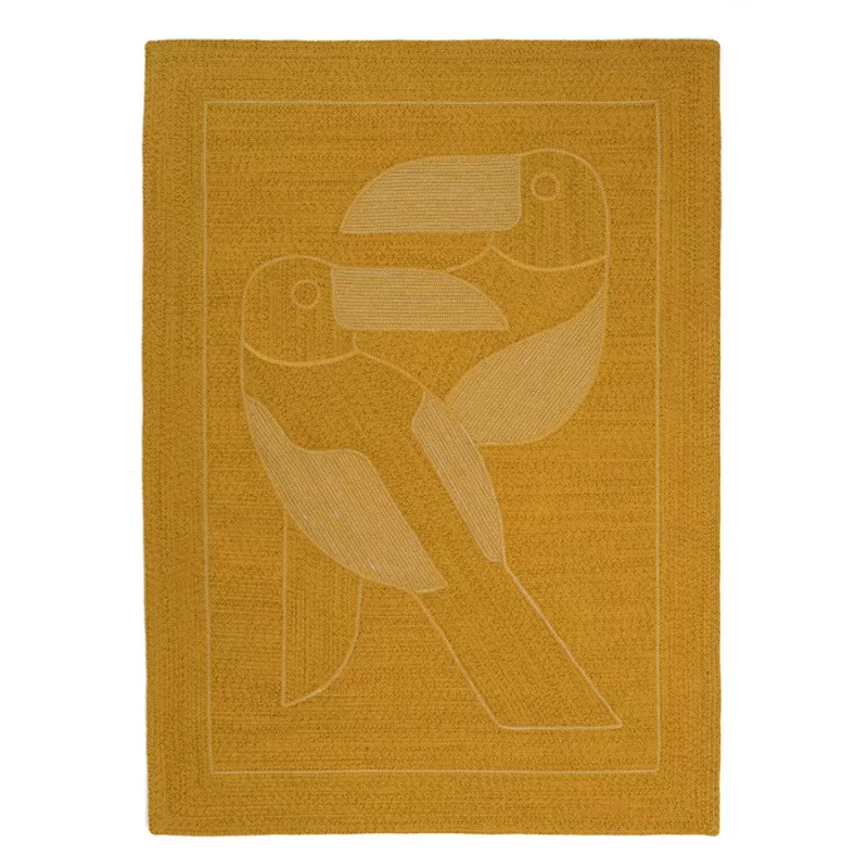 Fin de série Elitis tapis DIEGO ET FRIDA Outdoor Safran