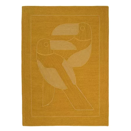 Fin de série Elitis tapis DIEGO ET FRIDA Outdoor Safran