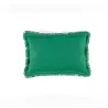 Fin de série Elitis coussins KARMA BABY Basilic et Flax