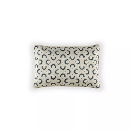 Fin de série Elitis coussins LOUISA Snow blue