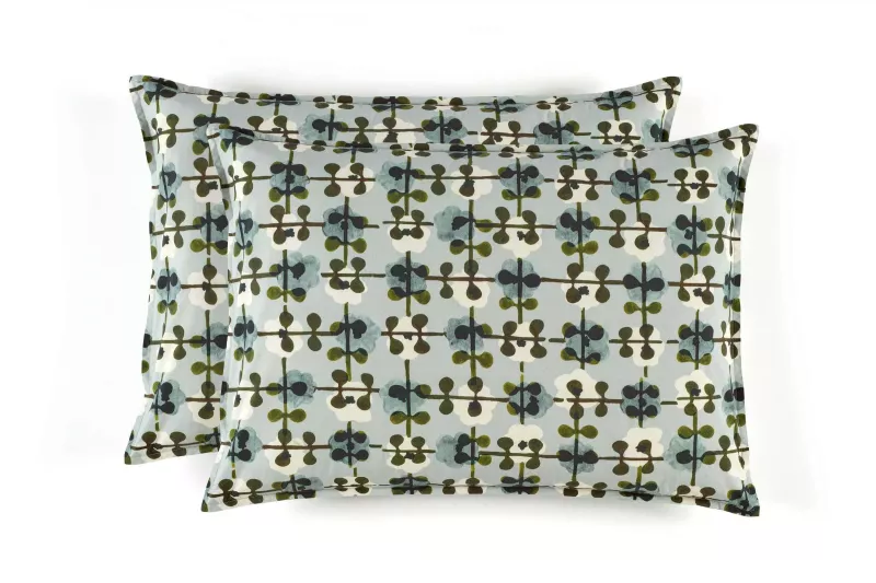Fin de série Elitis coussins DAISY Aquaverde