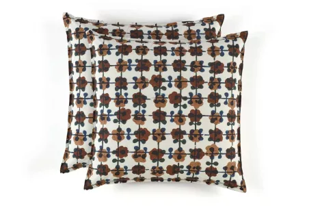 Fin de série Elitis coussins DAISY Toasty