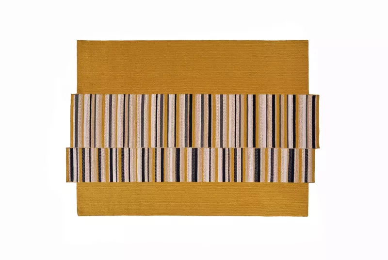 Fin de série Elitis tapis ABBEY ROAD Banane