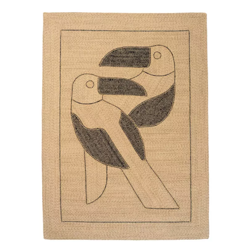Fin de série Elitis tapis DIEGO ET FRIDA Outdoor Natural black