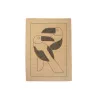 Fin de série Elitis tapis DIEGO ET FRIDA Outdoor Natural black