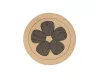 Fin de série Elitis tapis AMAPOLA Outdoor Natural black