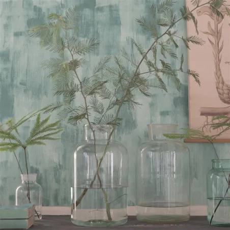Papier peint - Designers Guild Marmorino - Jade | Susty
