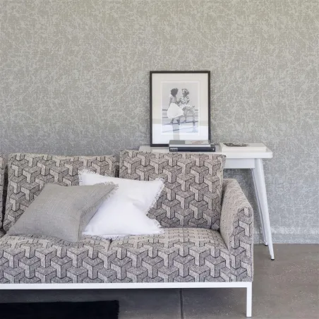 Papier peint - Designers Guild Boratti - Platinum | Susty