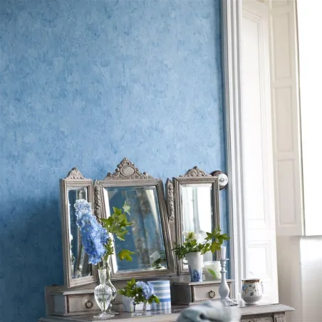 Papier peint - Designers Guild Ellora - Cornflower | Susty