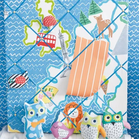 Papier peint - Designers Guild Sundae Stripe - Apple | Susty