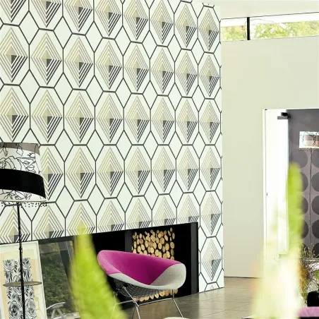 Papier peint - Designers Guild Carlu - Gold | Susty