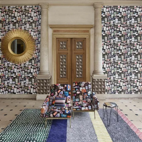 Papier peint - Designers Guild Palais Royal - Grenat Wallpaper | Susty