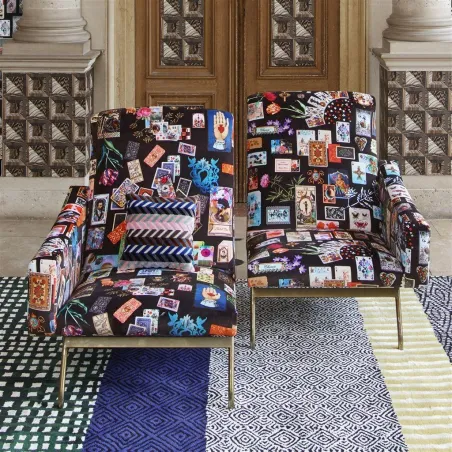 Papier peint - Designers Guild Palais Royal - Grenat Wallpaper | Susty